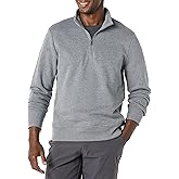Amazon Essentials Men's Long-Sleeve Quarter-Zip Pullover Fleece Sweatshirt