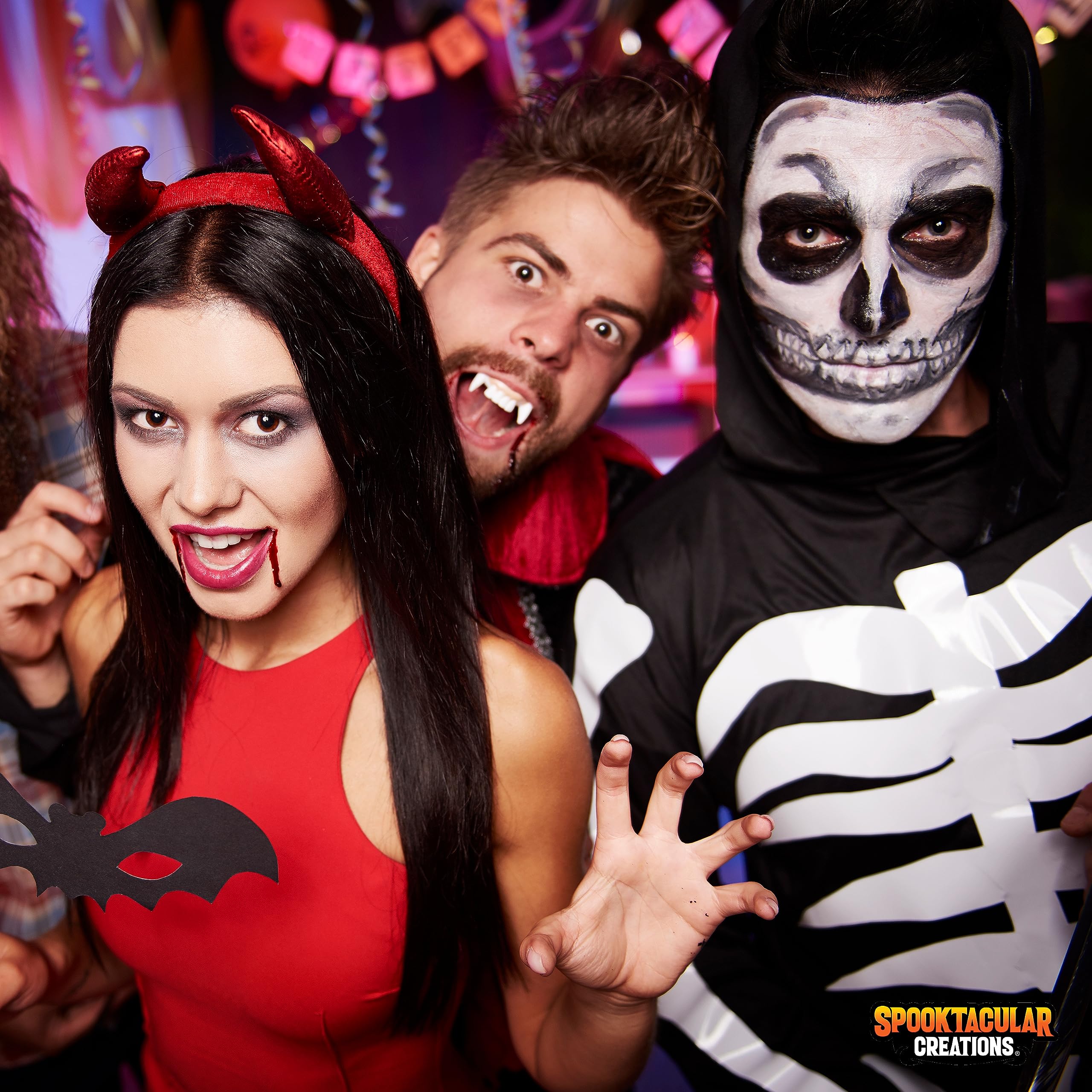 JOYIN Halloween Makeup Set Ultimate Family Party Pack All-in-one Easy On Set for Halloween Fake Blood Costume Party Supplies, Zombie Cosplay, Face Paint & Body Paint, Party Favors