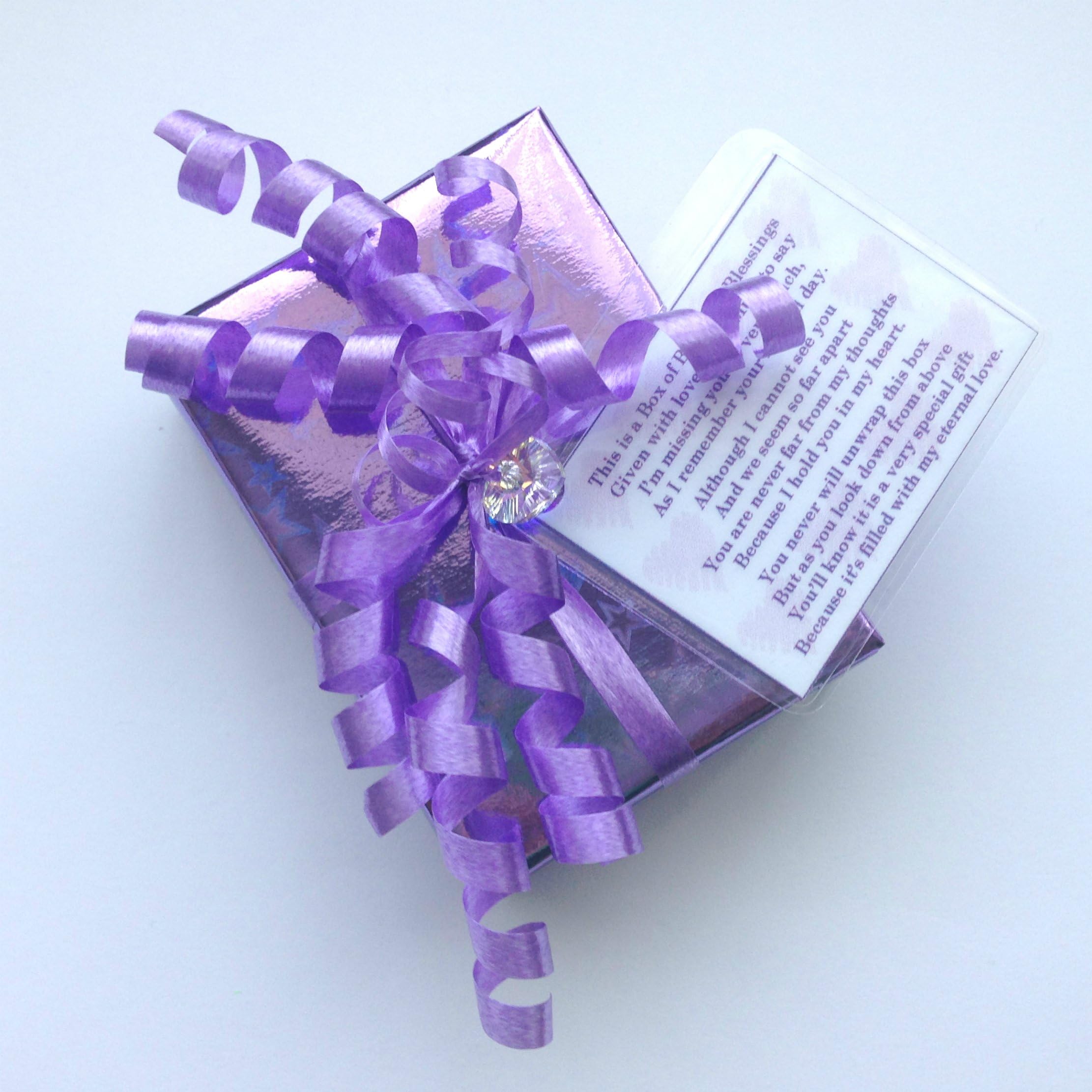 A Box of Eternal Love in Memory of my Sister on her Birthday Memorial Gift/Card