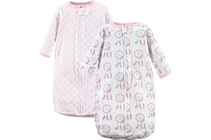 Hudson Baby BabyCotton Long-Sleeve Wearable Sleeping Bag, Sack, Blanket