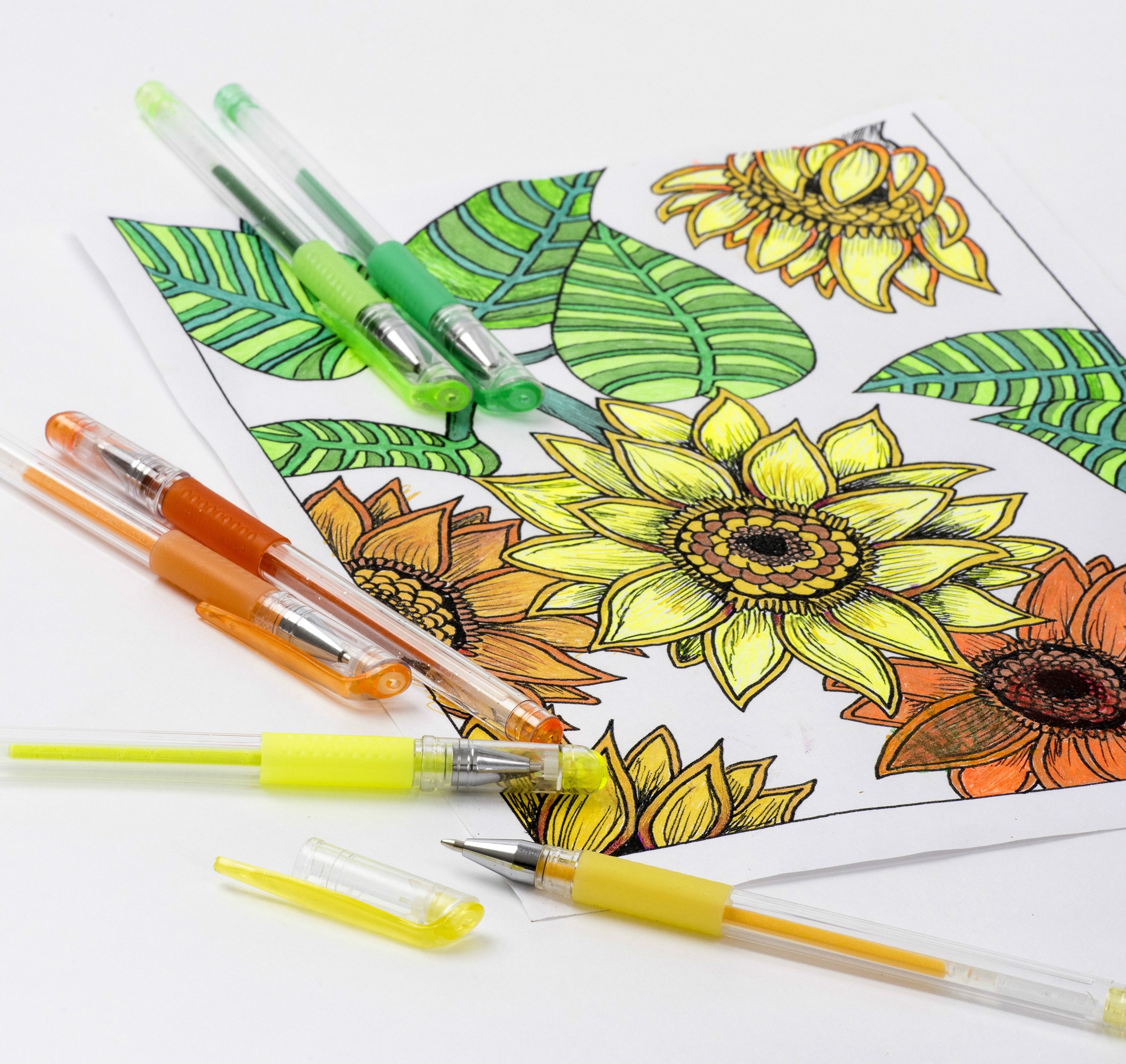 Super Doodle Glitter Gel Pens 24 Glitter Colors Premium Quality