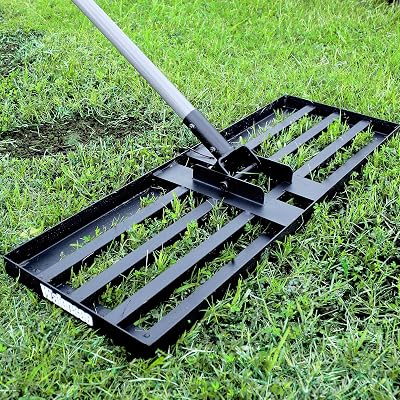 Walensee Lawn Leveling Rake 213cm 76x25cm Heavy Duty Levelawn Tool