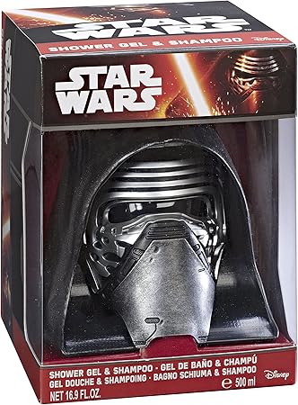 Star Wars Kylo Ren Gel de Baño y Champú - 500 ml