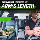 Drive Auto Products Car Boot Organiser Gray with Tie Down Straps view 6