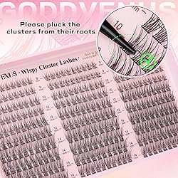 Goddvenus Lash Clusters Wispy 9-14mm Eyelash