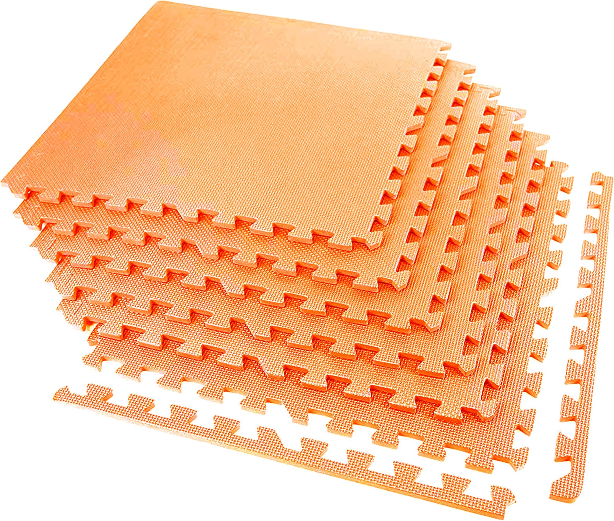 IncStores Exercise Foam Flooring Tiles | High-Density Interlocking Foam Tiles for Portable Floor Protection in Your Home Gym, Playroom, and More