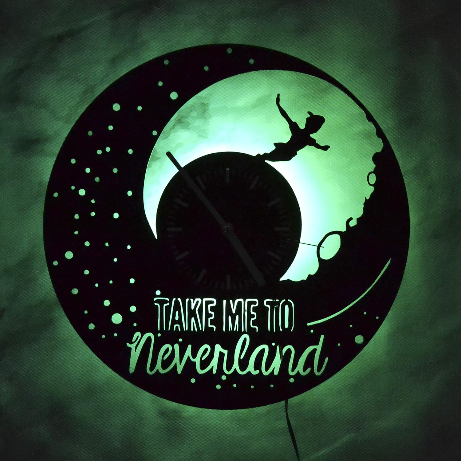 Amazon Com Art Finder Peter Pan Green Led Light Vinyl