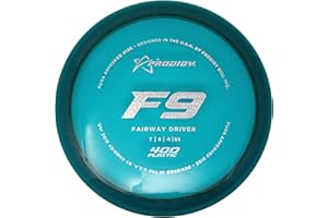 Prodigy Disc 400 F9 Disc Golf Disc - Understable Fairway Driver Disc Golf Disc for Beginners, Extremely Durable Golf Disc Golf Driver, 170-176g, Colors May Vary