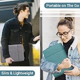 ZYB 16 Inch Laptop Sleeve Case Teal Waterproof Shockproof 16 inch M1-M5 view 6
