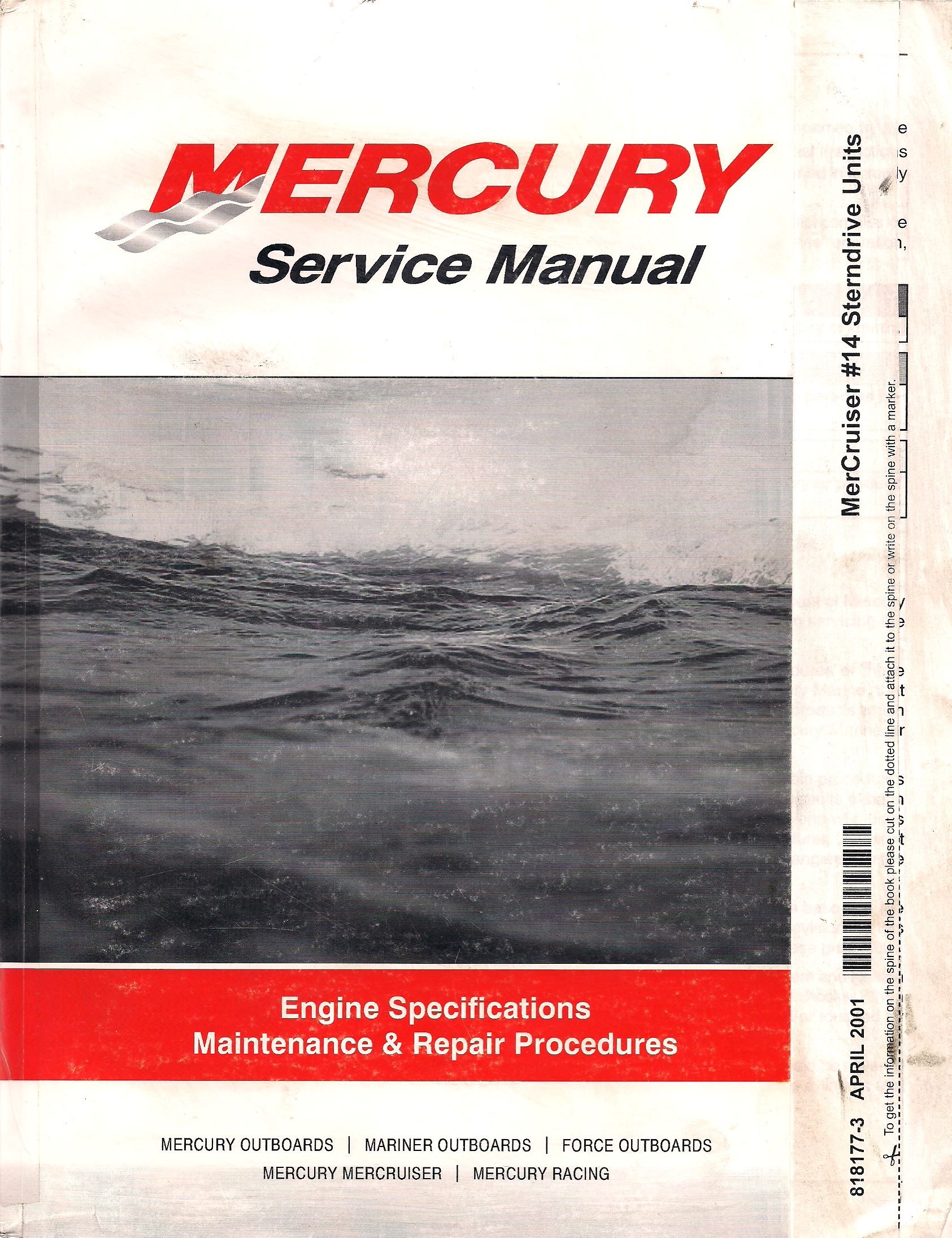 Mercruiser Service Manual Number 14 Stern Drive Units Alpha One Generation  II: brunswick corporation: Amazon.com: Books