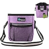 PetAmi Dog Treat Pouch, Pet Treat Pouch for Training, Dog Walking Bag Holder for Kibbles, Pet Food Toy, Dog Trainer Essential