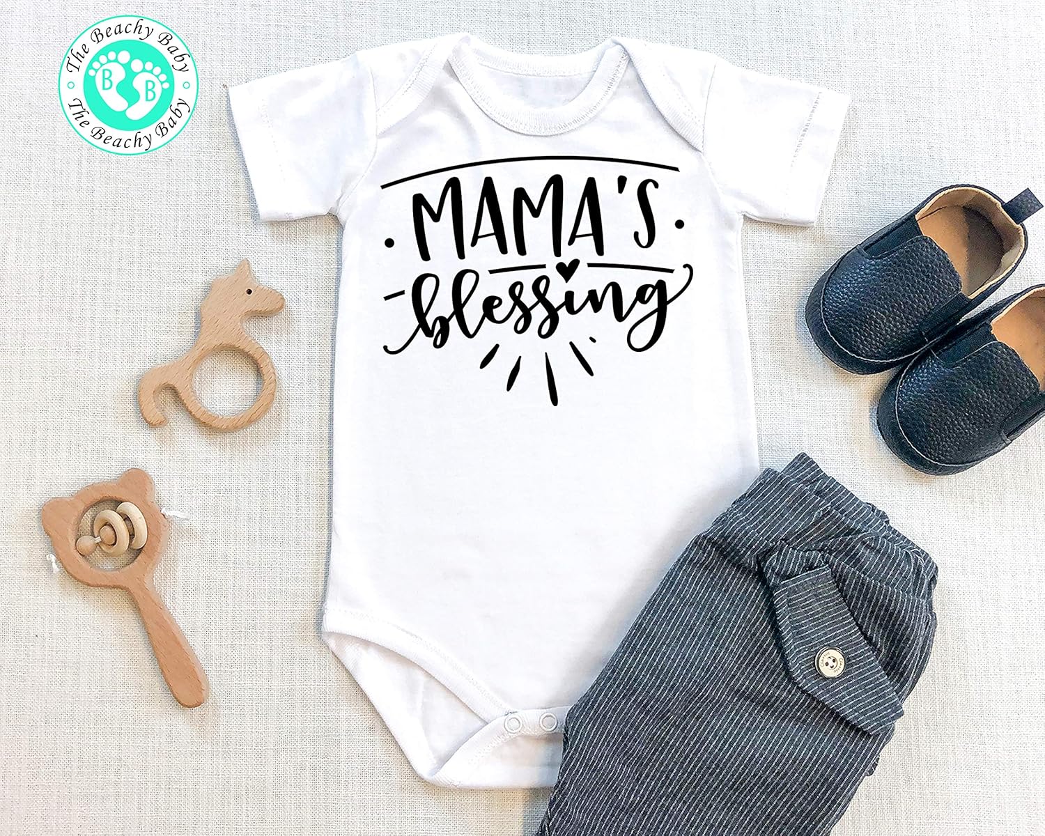 Amazoncom mamas blessing infant onesie mamas blessing baby shirt