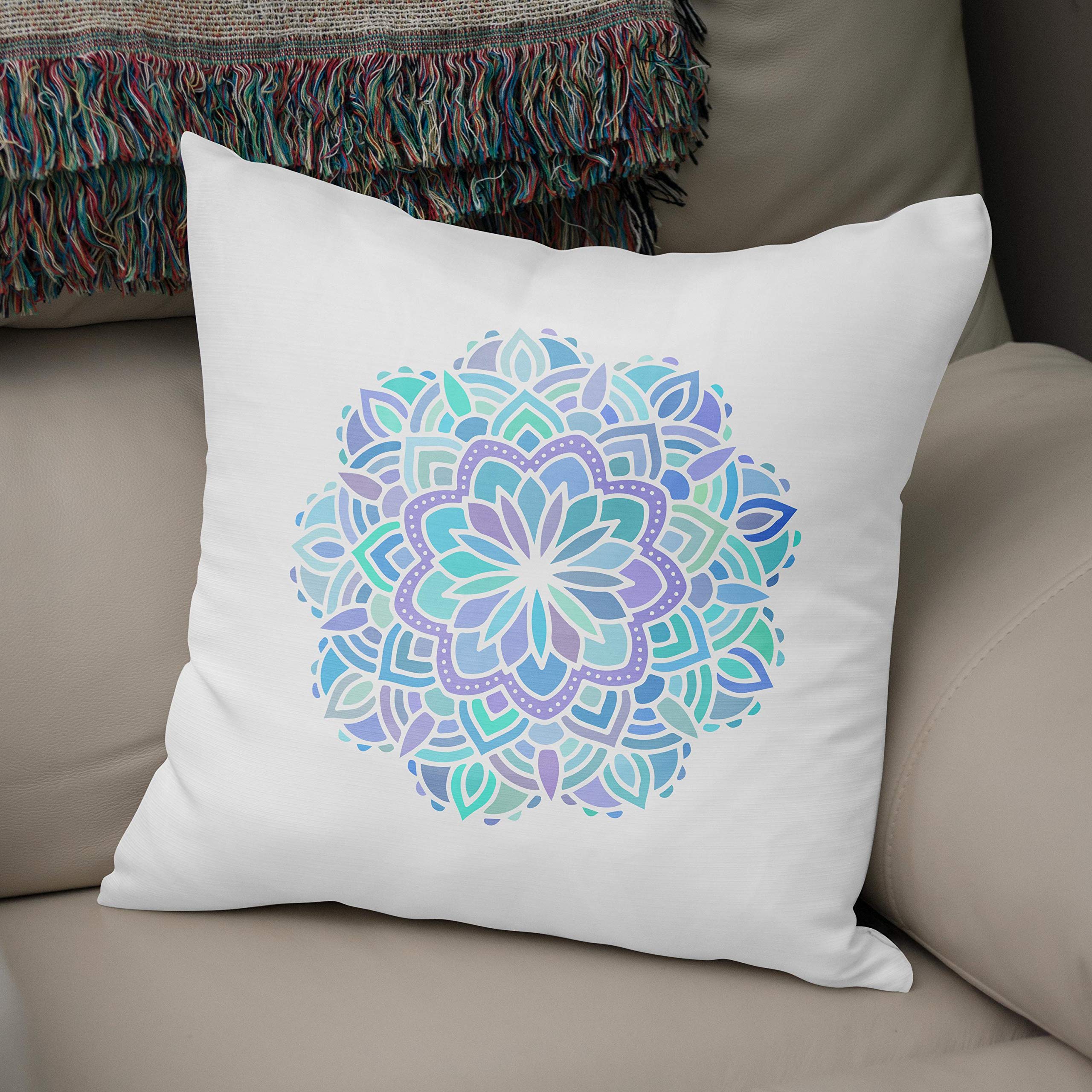Bonamaison, Decorative Cushion Cover - 50% Cotton 50% Polyester - 43x43cm - Designed and Manufactured in Turkey