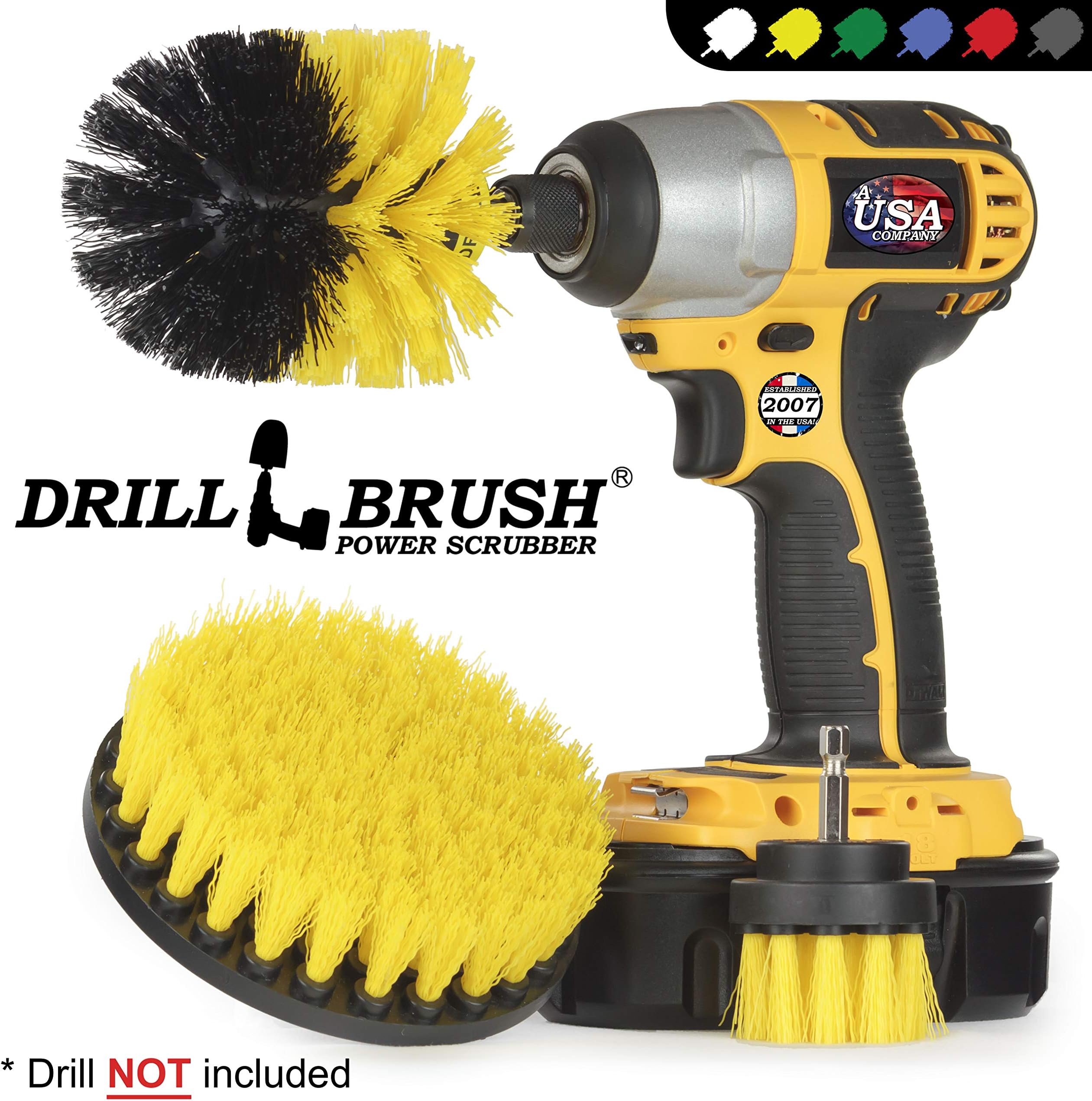 Bathroom Cleaner - Cleaning Supplies - Spin Brush - Tile - Grout Cleaner - Bathtub - Bath Mat - Shower Cleaner - Drill Brush - Carpet Cleaner - Sink - Shower Mat - Bathroom Rugs - Scrub Brush