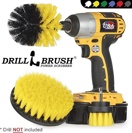 Bathroom Cleaner Cleaning Supplies Spin Brush Tile Grout