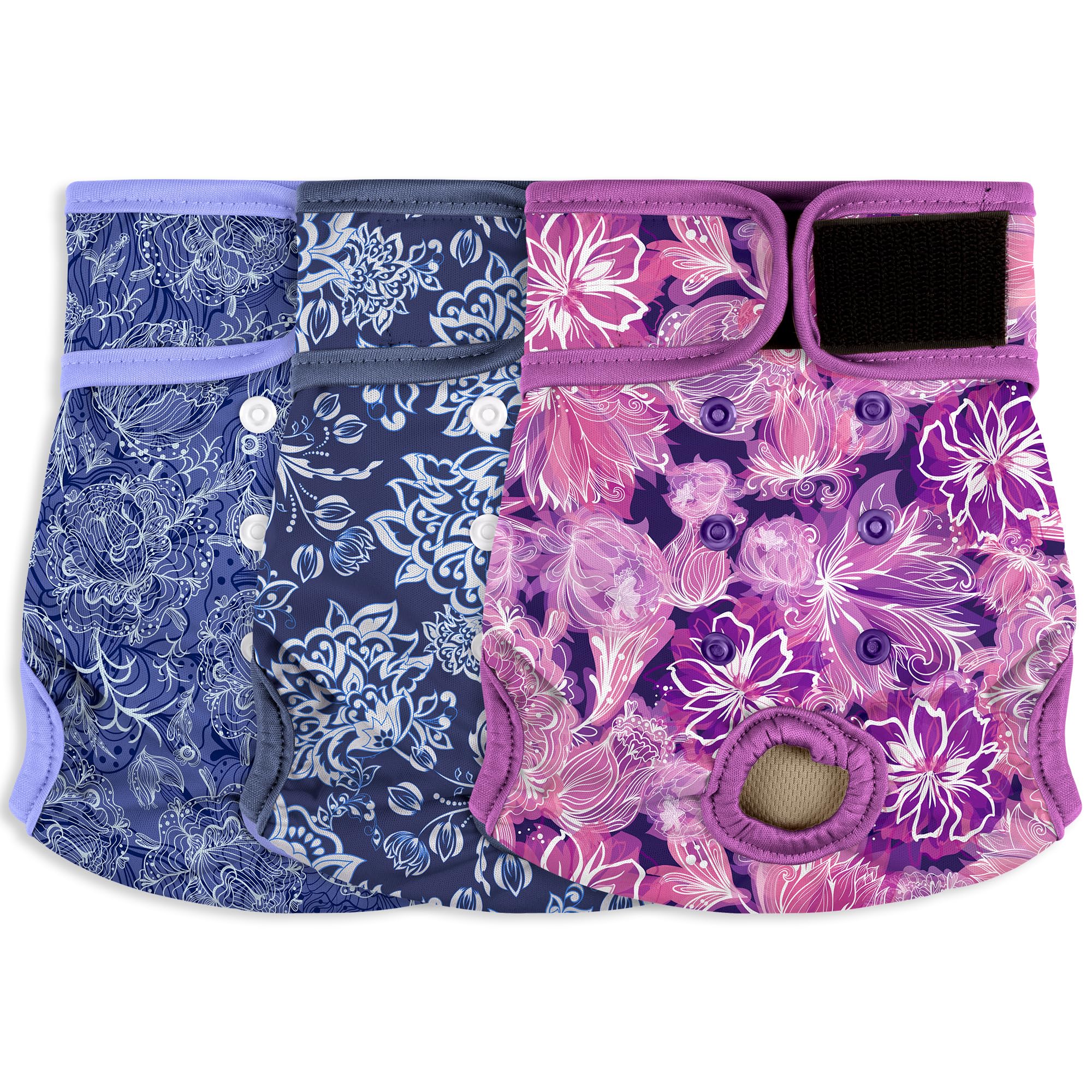 Female Dog Diapers - Premium Reusable Diapers for