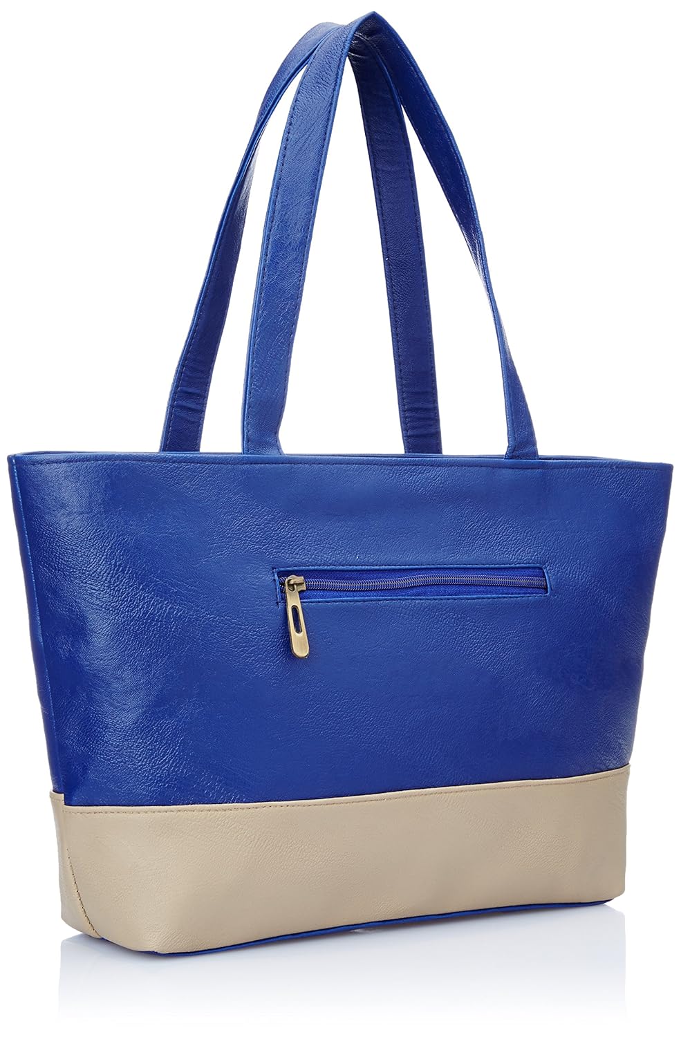 alessia74 women's tote bag (blue and beige) (14639)