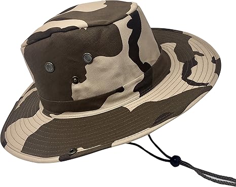 snow camo boonie hat