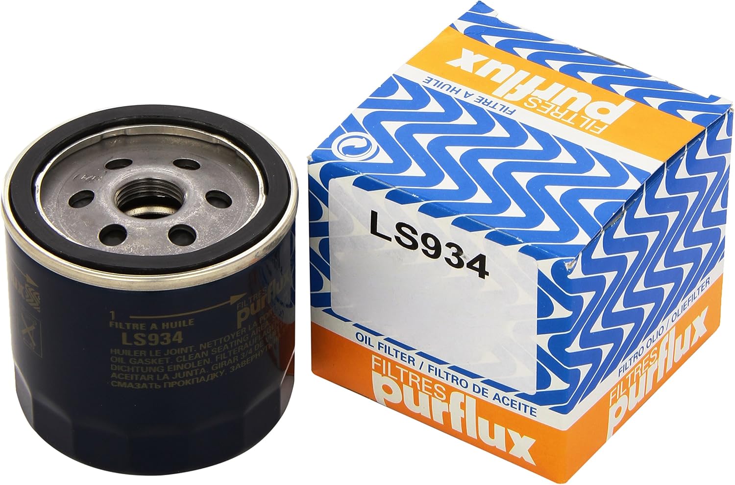 PURFLUX LS934 Filtro Olio A Cartuccia – Alta Qualità, Compatibile Con Ford Fiesta, Focus, C-Max E S-Max