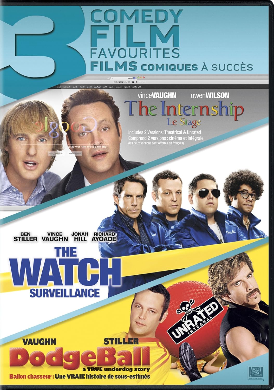 Akiva Schaffer Films Amazon.com: The Internship / The Watch / Dodgeball (Triple Comedy
