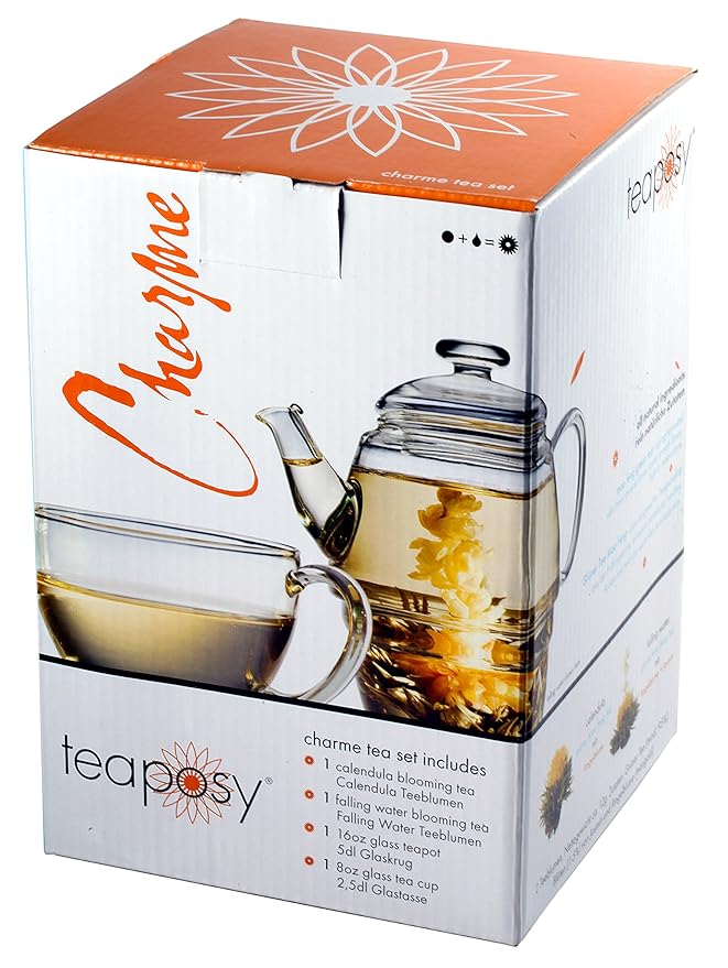 Teaposy Charme Gift Set with Blooming Teas