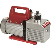 Robinair 15800 VacuMaster Economy Vacuum Pump - 2-Stage, 8 CFM, Chrome, Red/Silver