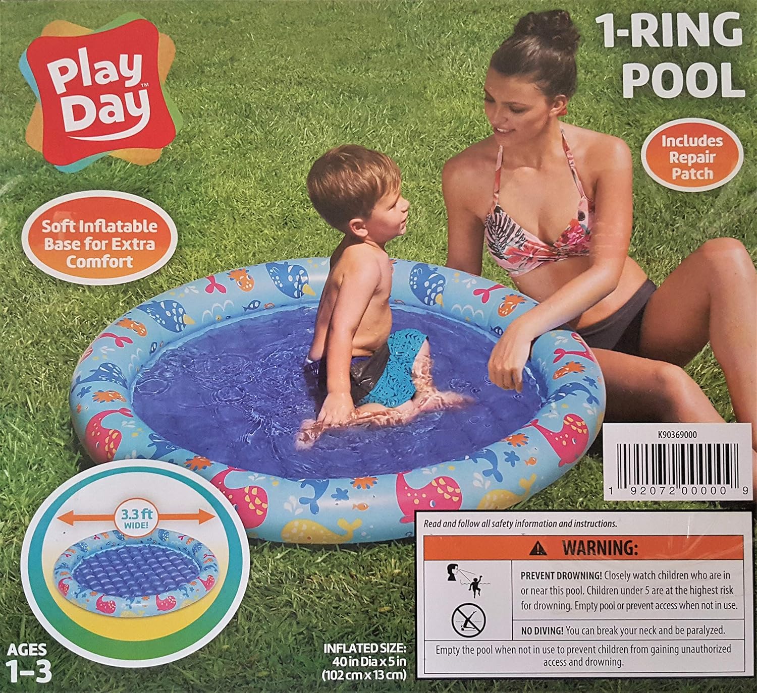 Ring Pool (Inflatable): Amazon 