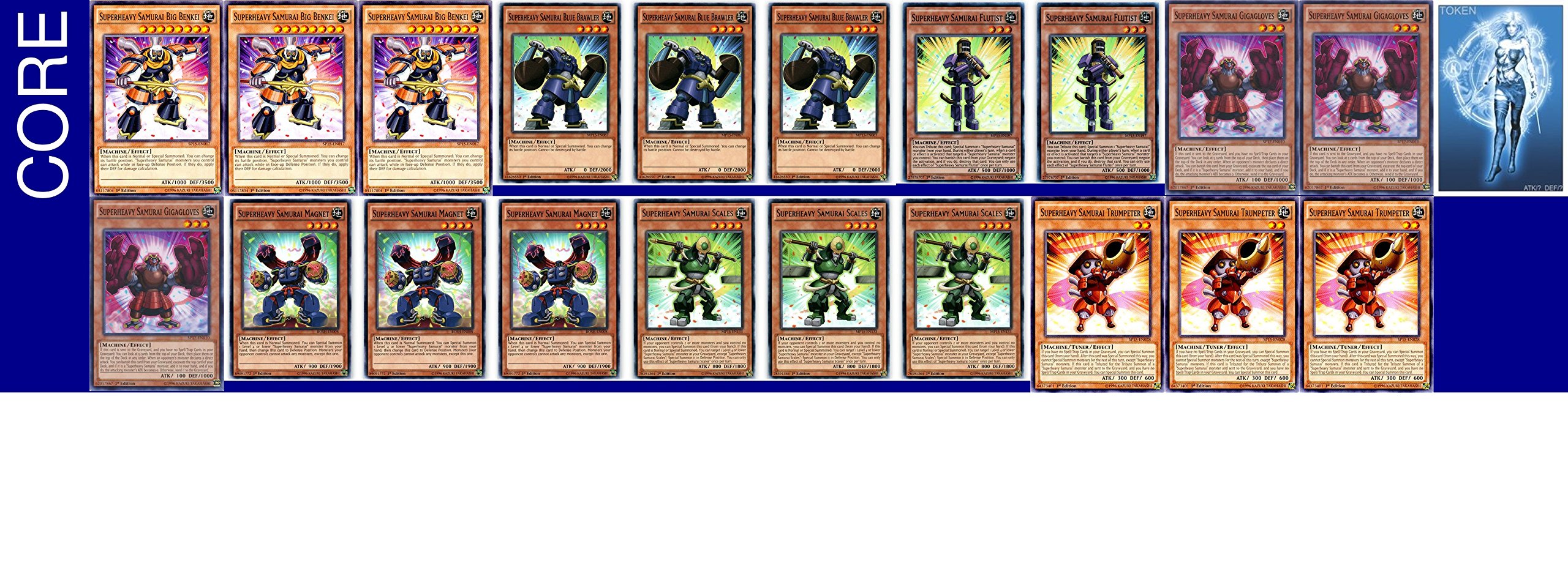 Yu Gi Oh Yugioh Superheavy Samurai Deck Core With Exclusive | Desertcart  Bahamas