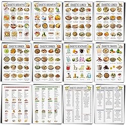 Sinload 12 Pcs Diabetes Food List Diabetes Meal