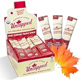 UnTapped Vermont Maple Syrup Packets for Athletes, Box of 20-0.96 Fl Oz | Organic Pure Maple Syrup for Natural Endurance Energy | Fuel to Keep You Running Longer