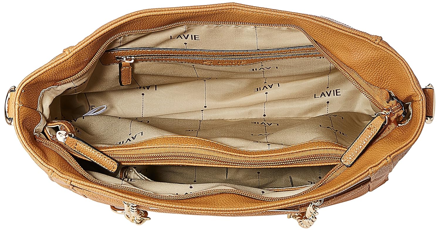 lavie sundarbans women's handbag (ocher)