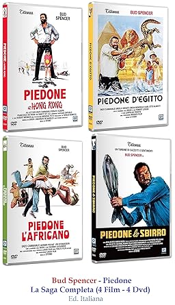 Bud Spencer Piedone La Saga Completa 4 Film 4 Dvd Amazon It Film E Tv