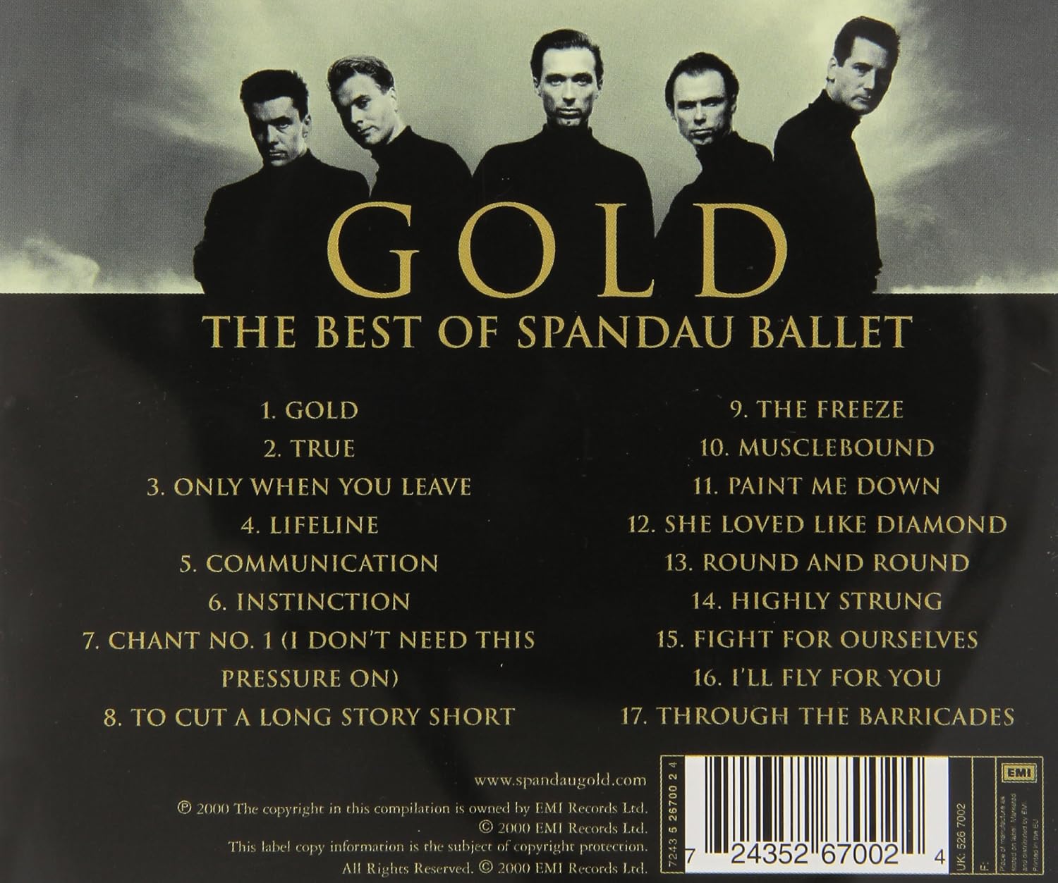 Spandau Ballet Gold The Best Of Spandau Ballet Amazon Com Music 4.4 out of 5 stars 11 customer reviews. gold the best of spandau ballet