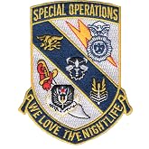 Joint Special Operations Command JSOC Collectible Novelty Patch We Love The Night Life