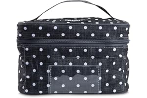 PackIt Freezable Bottle Cooler for Breastmilk and Formula, Polka Dots, Built with EcoFreeze Technology, Collapsible, Reusable, Zip Closure and Top Handle, Fits up to four, 5 oz Bottles