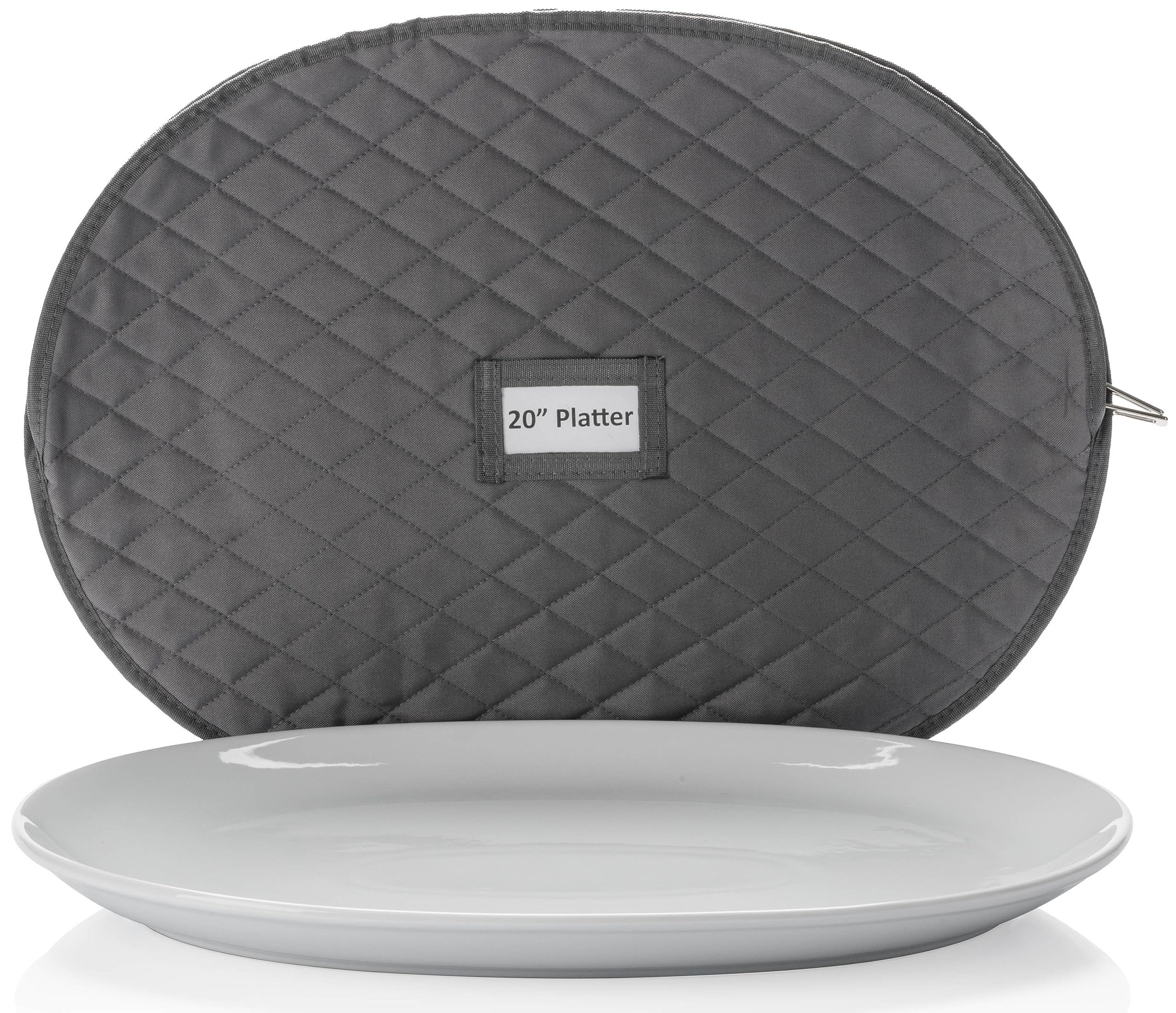 STOZU Platter Storage Case - 20" x 15" with Padded