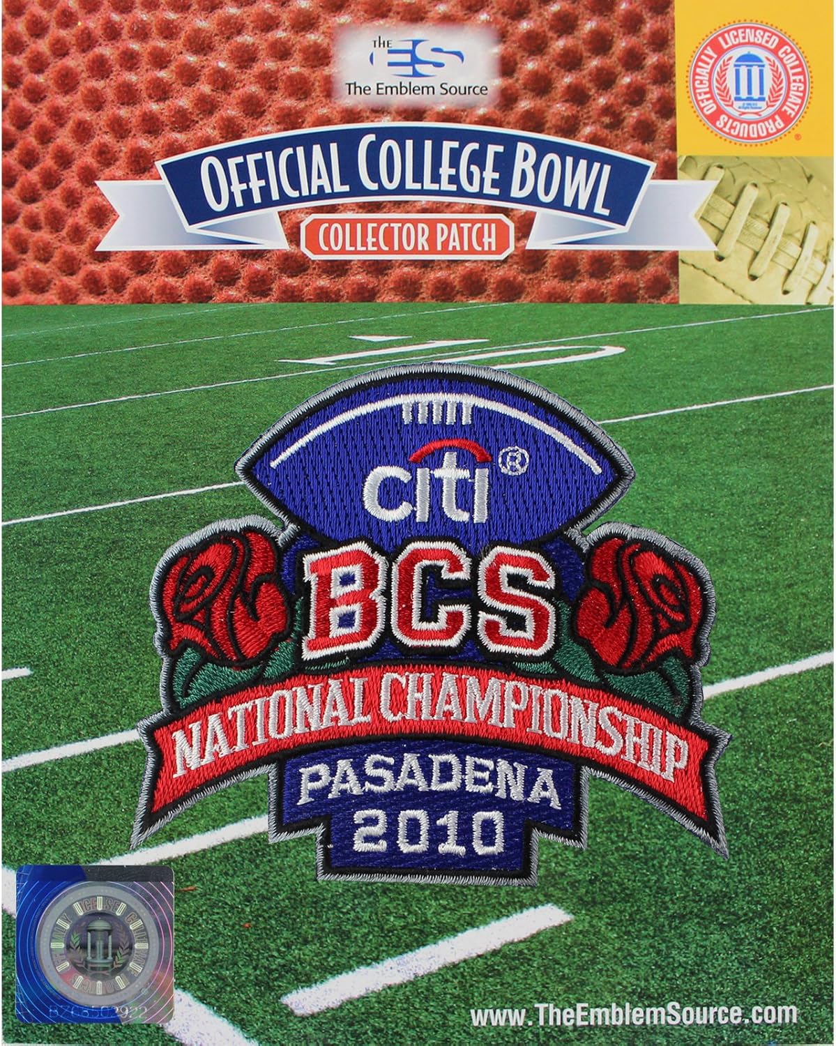 Amazon Com 2010 Citi Bcs National Championship Game Patch Texas Vs Alabama Clothing Amazon Com 2010 Citi Bcs National Championship Game Patch Texas Vs Alabama Clothing