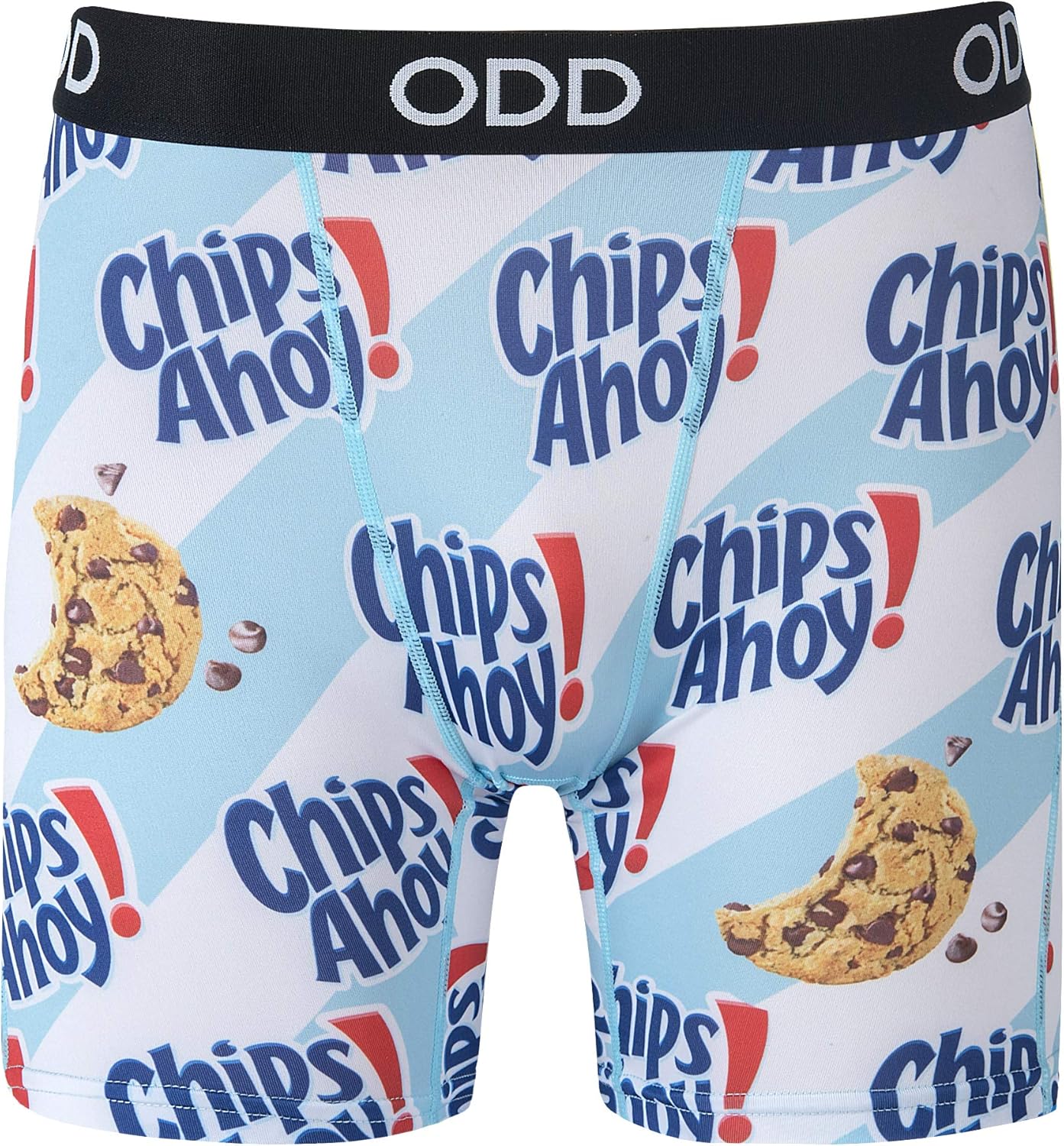 Odd Sox Men's Graphic Print Novelty Boxer Briefs, Chips Ahoy Cookies: Clothing