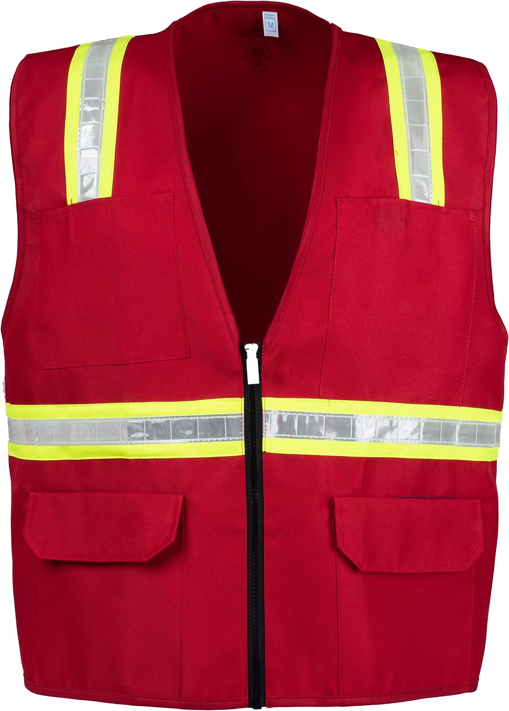 Safety Depot Safety Vest High Visibility Reflective Tape