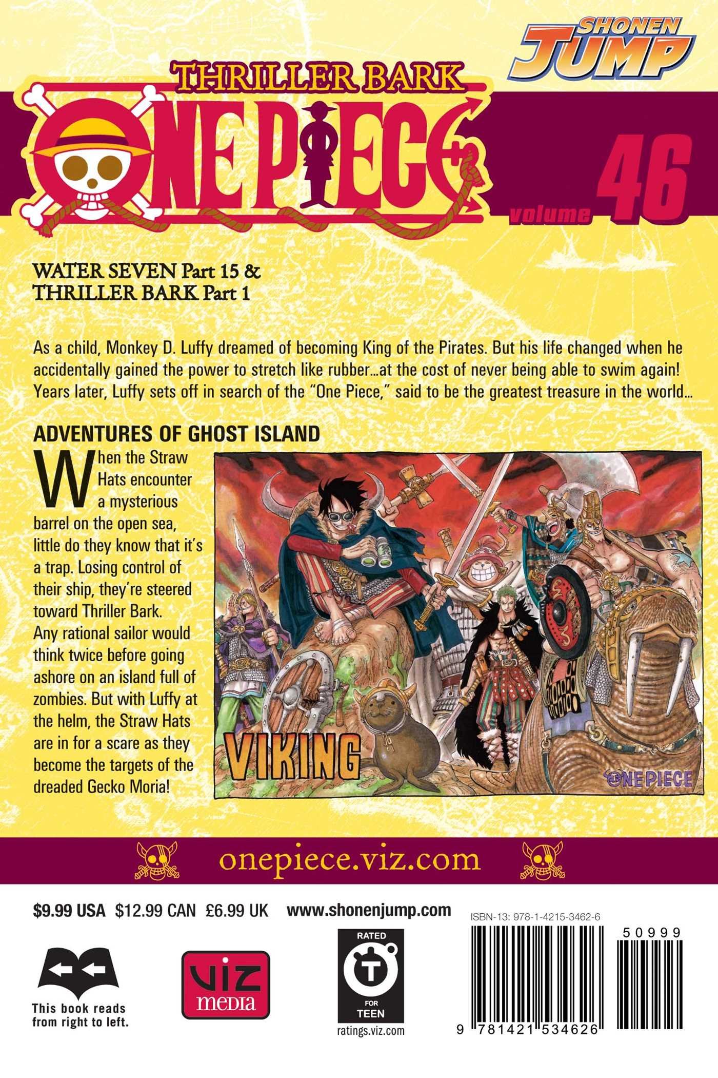 Amazon Com One Piece Vol 46 46 Oda Eiichiro Books
