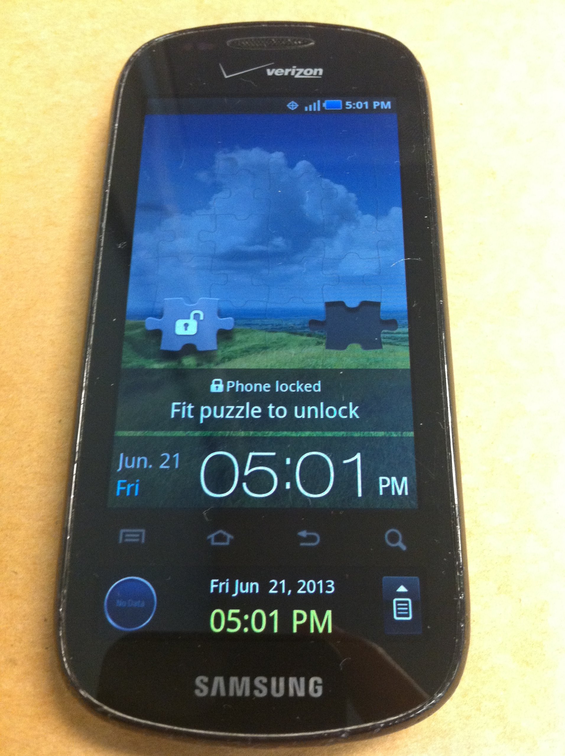 Samsung Continuum Phone