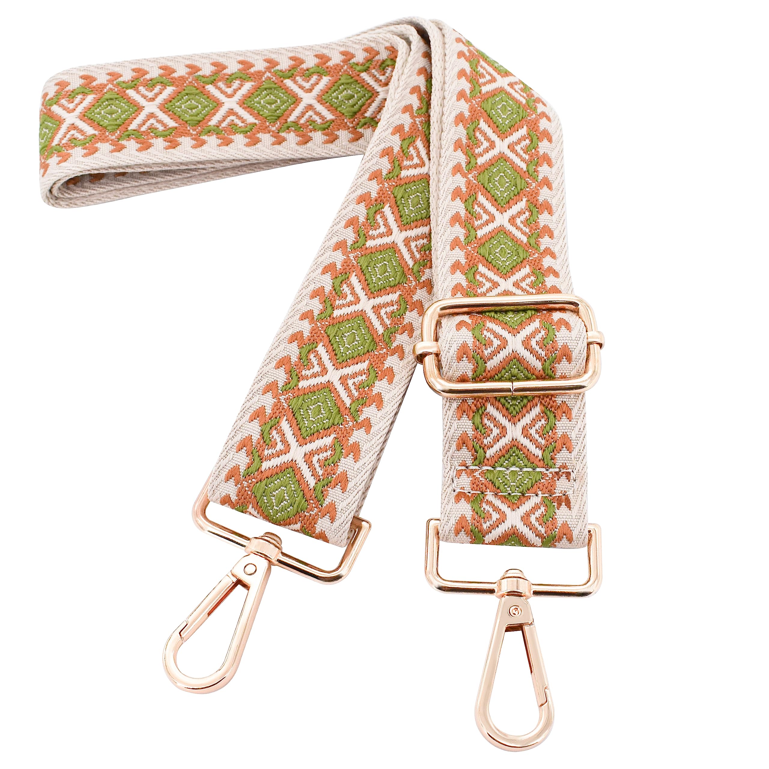 Wide Purse Strap Adjustable Replacement Crossbody Bag Strap Silver Hardware Shoulder Straps for Canvas Tote Handbags