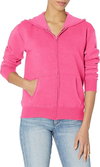 Amazon Hanes フリースパーカー レディース フルファスナー トレーナー パーカー 通販