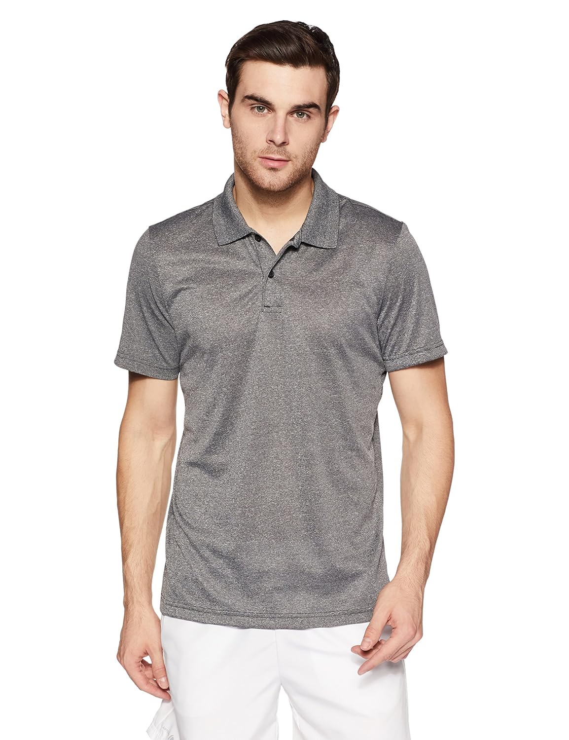 adidas men's plain regular fit polo