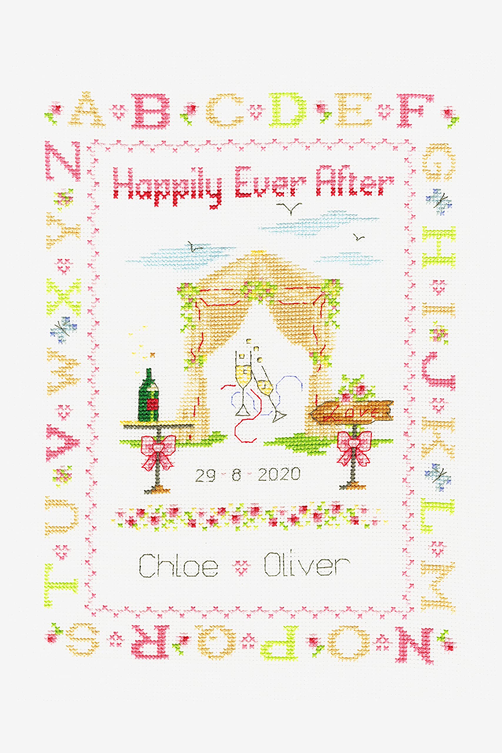 DMC Happily Ever After Cross-Stitch Kit