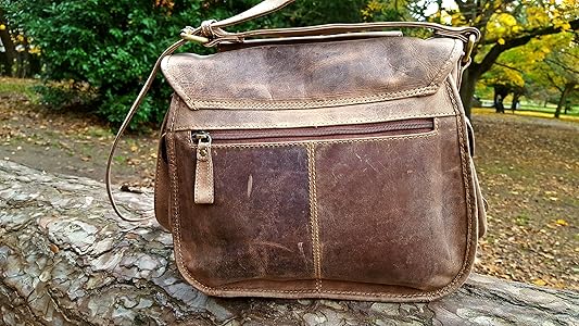 indiana jones leather messenger bag