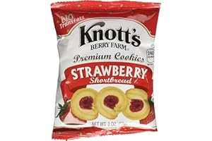 KNOTT'S BERRY FARM Knotts Berry Farm Strawberry Shortbread Cookies 24/2 Oz