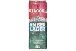 Cerveja Patagonia Amber Lager LT Sleek 350ml