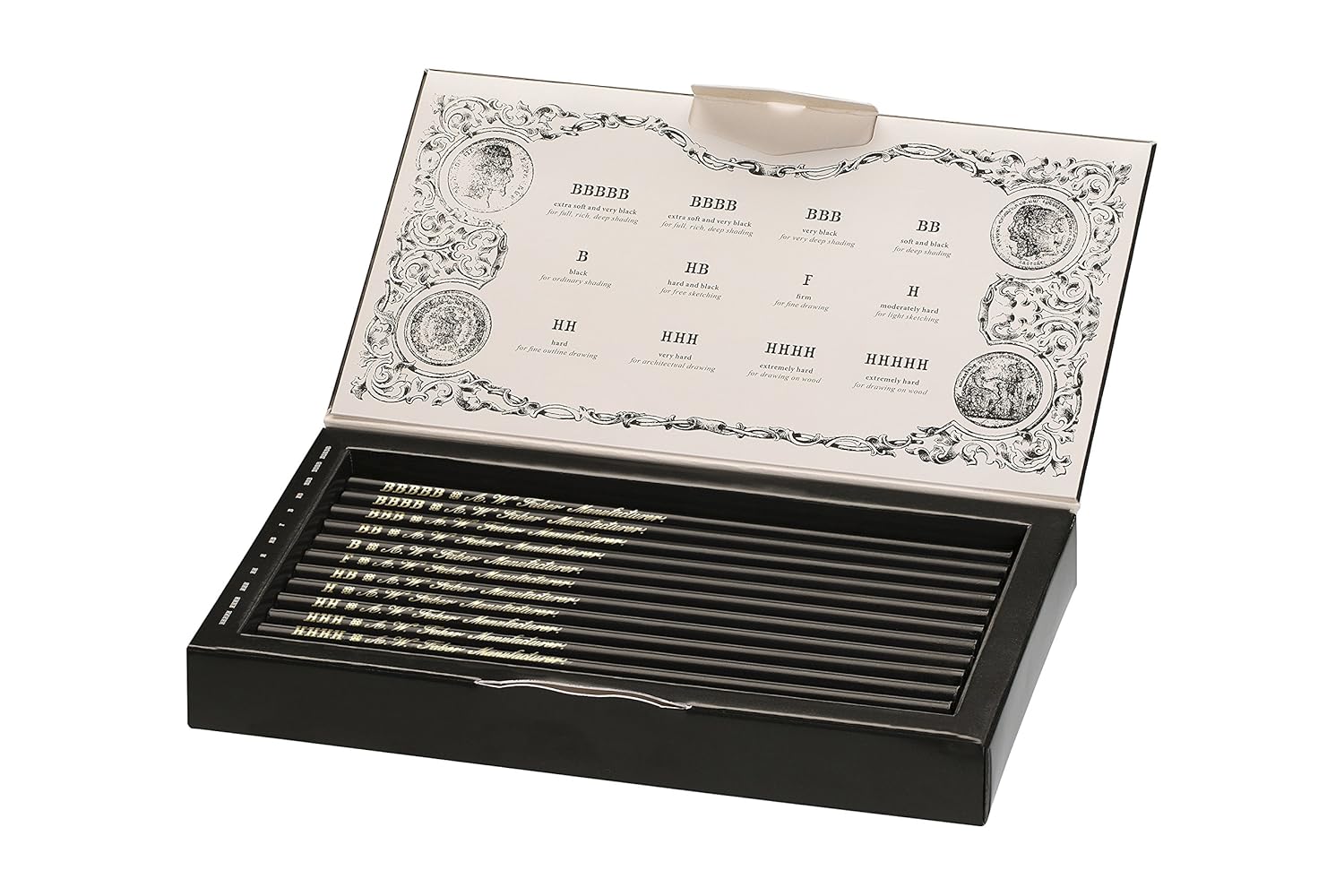 Faber Castell Estuche de colección edición limitada con lápices Polygrade con distintos