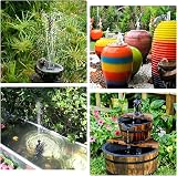 AISITIN DIY Solar Fountain Pump with 6 Nozzles 110x110mm Panel Pond Kit view 7